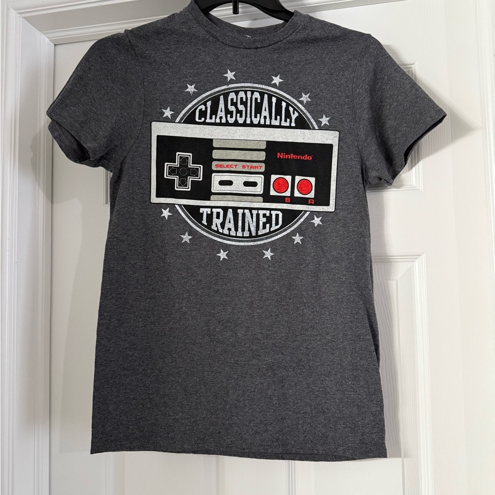 Nintendo Classically Trained Gray T-Shirt